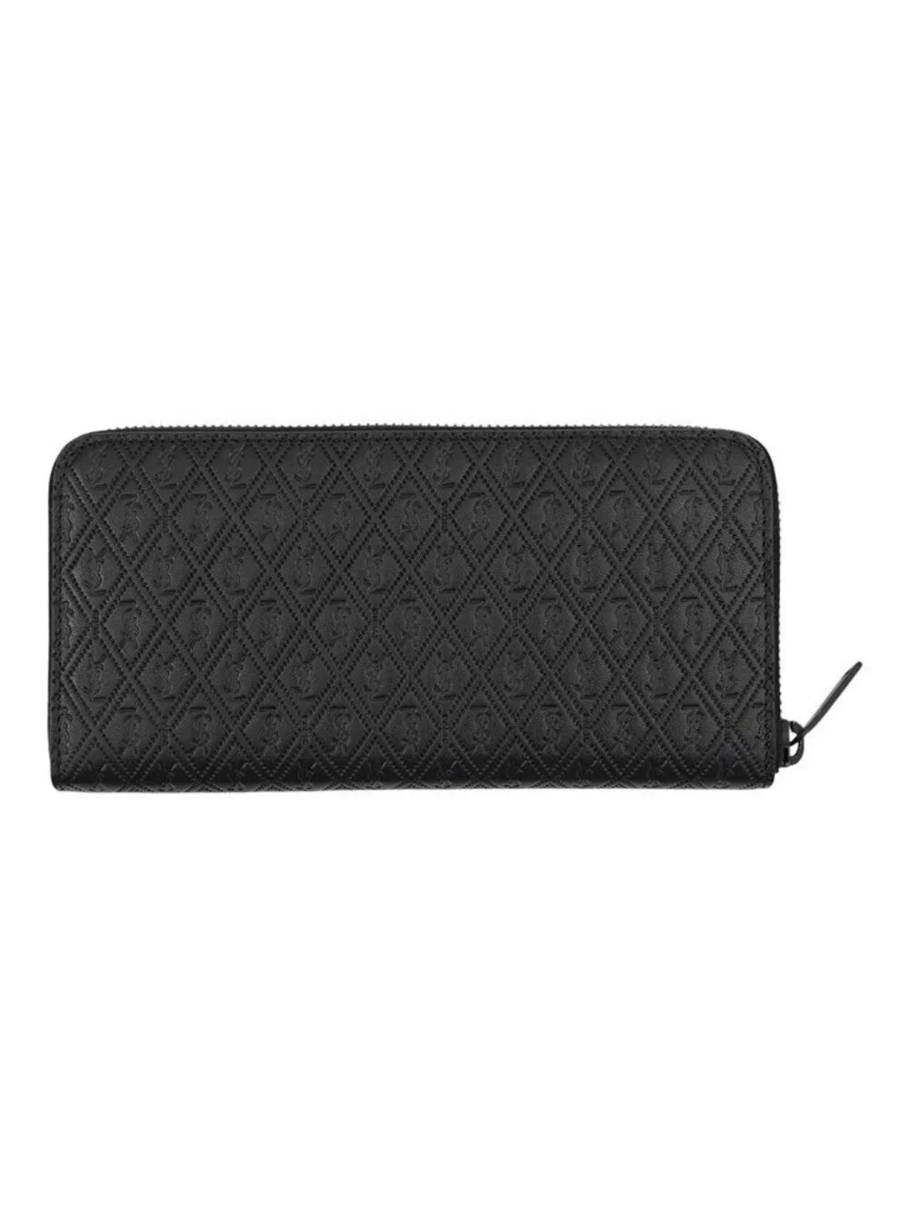 Saint Laurent Paris Wallet le Monogram Zip Around Leather Black - Picture 3 of 9